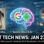 Latest Tech News Today Jan 27 2026 Samsung S26 Ultra Gemini AI JioGlass
